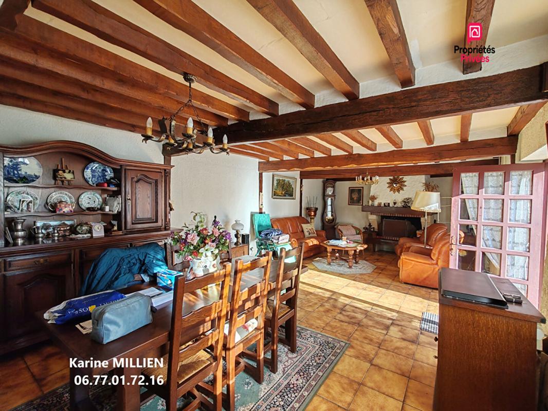 MARCILLY-SUR-EURE MARCILLY SUR EURE 27810 Maison individuelle et dépendance aménagée - Garage - Atelier - Terrain - 105 000  HAI 3