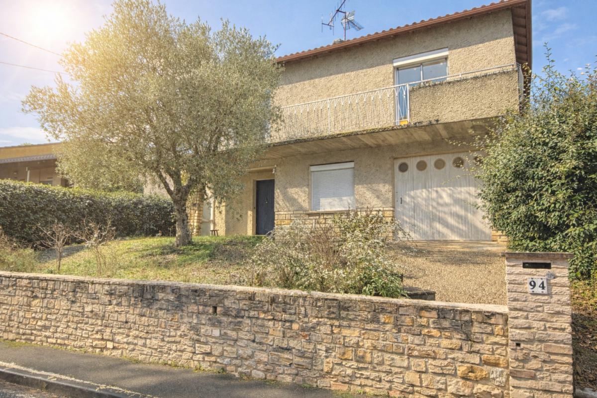CAHORS Maison 4 chambres sur 500 m² de terrain proche centre ville 1