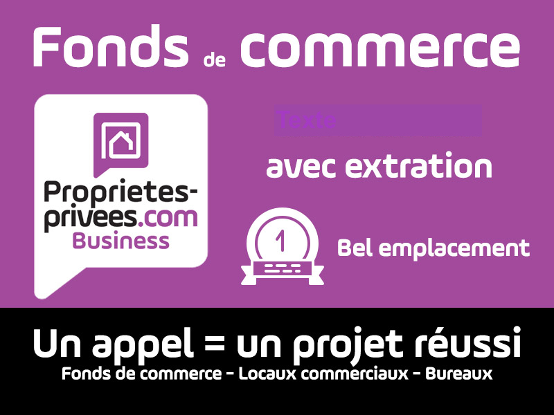 PARIS-11E-ARRONDISSEMENT 75011 PARIS : BAR PETITE RESTAURATION 95 M² - EXTRACTION 300  - LICENCE IV - RUE TRÈS COMMERÇANTE ET PASSANTE 6