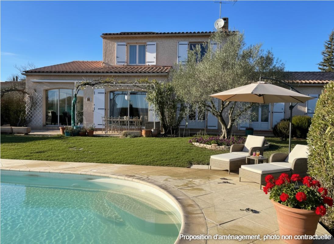 PIERREVERT PIERREVERT, SUPERBE VILLA de 165 m² avec piscine, jardin clos et arboré de 1100 m² et belles prestations 11