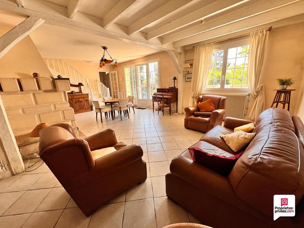 COMMENY (95450) COMMENY, Maison familiale 7 pièces, 5 chambres, sous-sol total et jardin 2