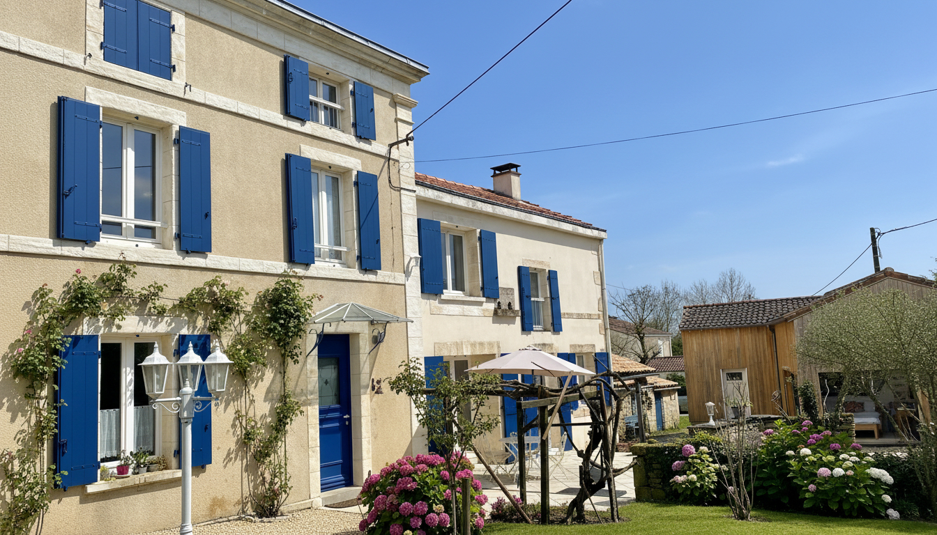 LA CRECHE Maison en pierre de caractère avec dépendances  (79260) La Crèche 1