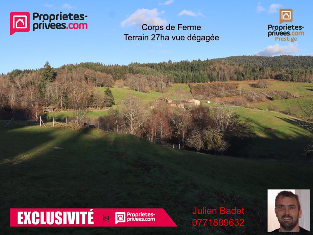 COURPIERE Corps de ferme 6 pièce(s) 350 m2 environ + terrain 27ha avec sources + dépendances 1