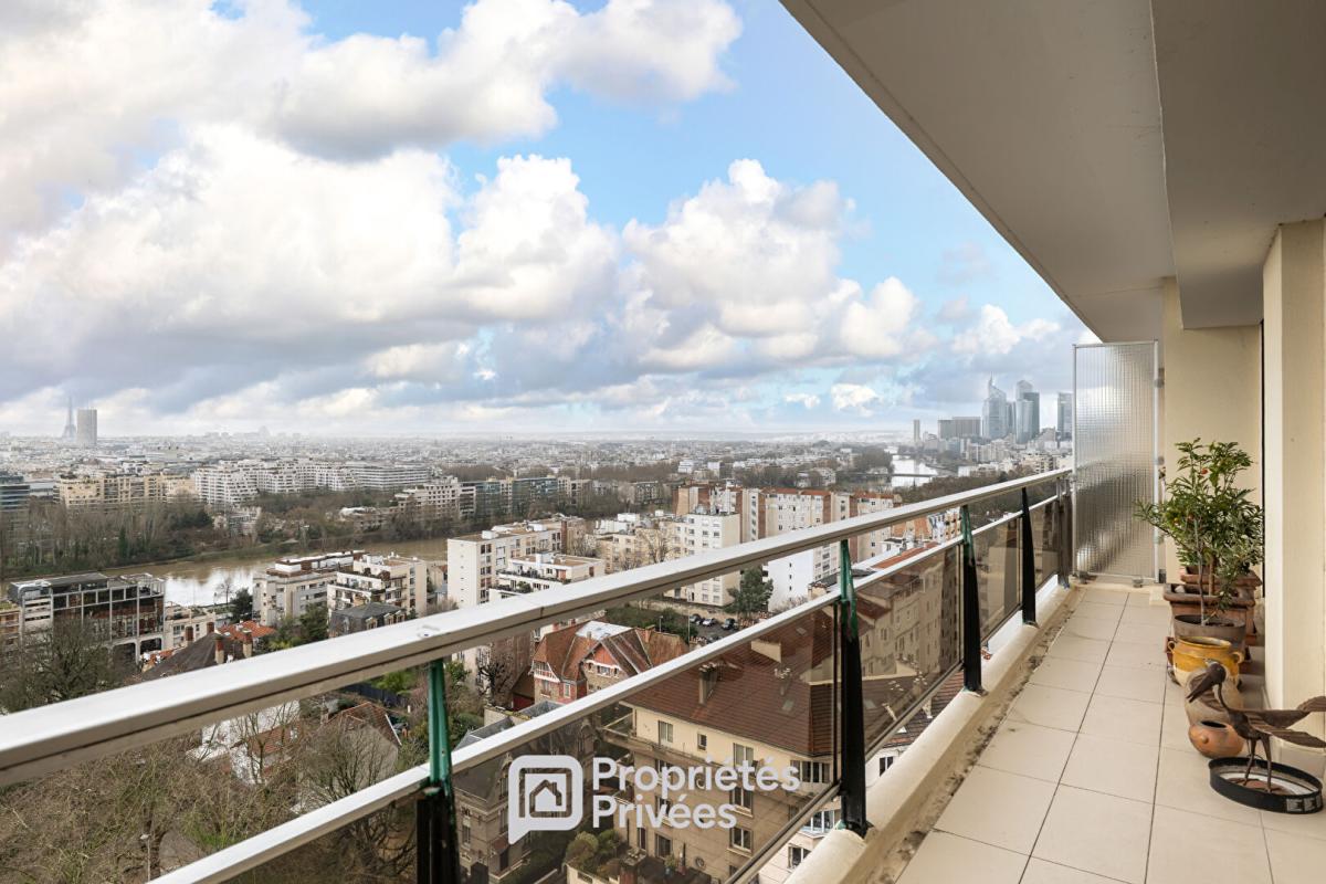 COURBEVOIE Appartement d'exception avec vue panoramique sur tout Paris - Courbevoie - 4 pièces 113.51m² + 20m² de balcons 15