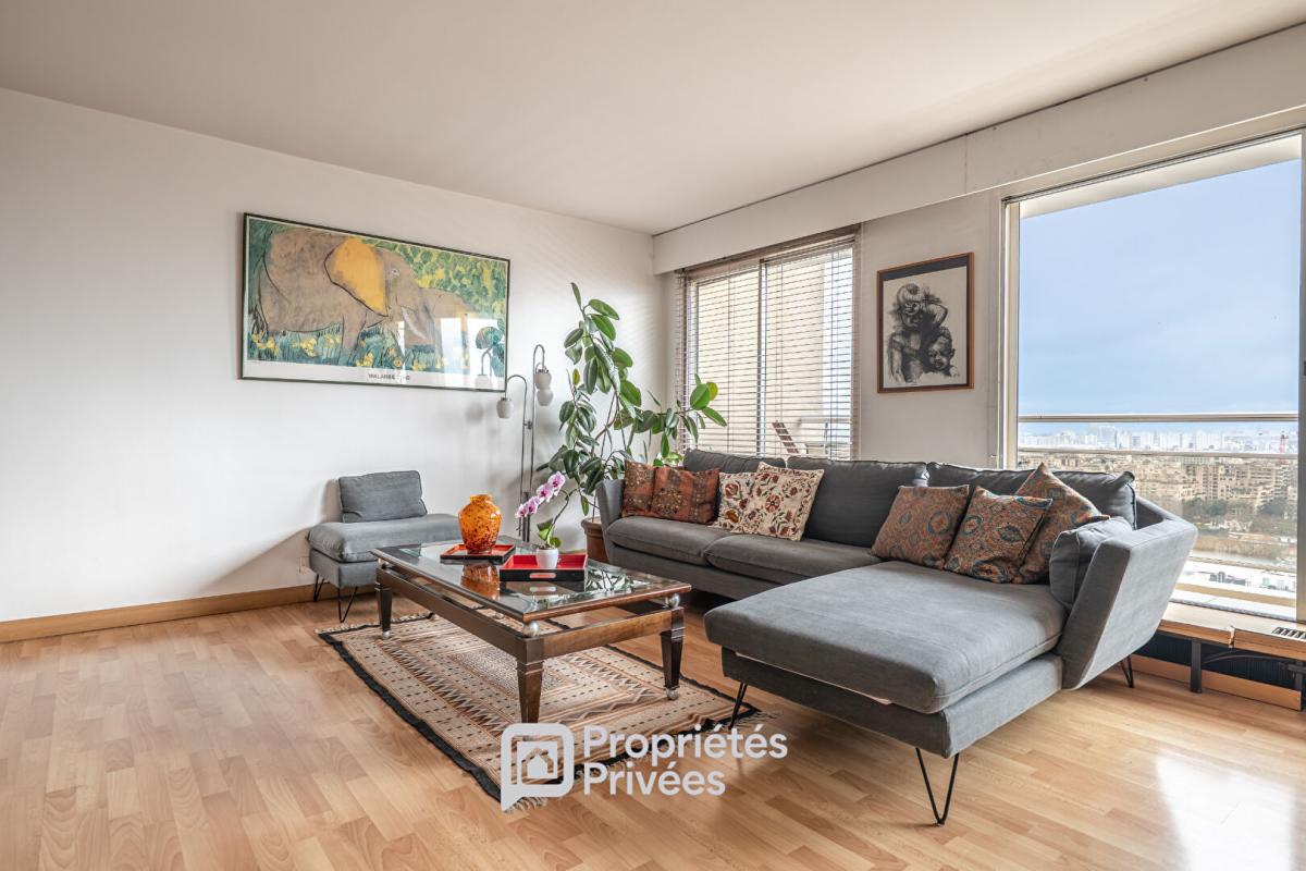 COURBEVOIE Appartement d'exception avec vue panoramique sur tout Paris - Courbevoie - 4 pièces 113.51m² + 20m² de balcons 2
