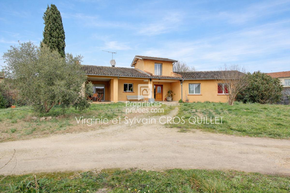 LISLE-SUR-TARN Maison T5 137 m2 avec garage sous sol 120 m² + terrain divisible 743 m² 10