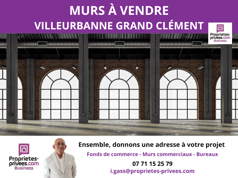 VILLEURBANNE VILLEURBANNE GRANDCLÉMENT : LOFT OU ATELIER 97M2 AVEC CAVE 2