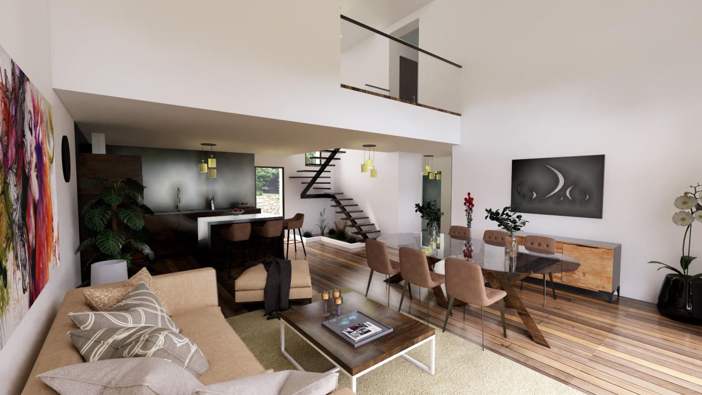 COURSAN Maison  4 pièce(s) 128 m2 avec garage de 27 m2 5