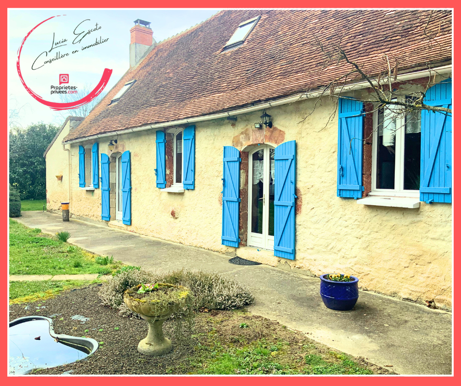 VAUX Grande maison avec 3 hectares environ de terrain et plusieurs dépendances 1