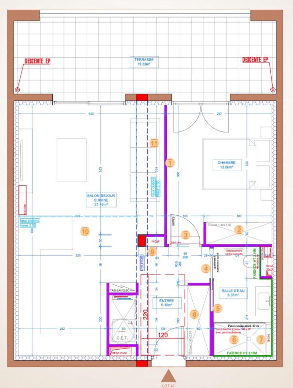 BORGO Appartement Borgo 2 pièce(s) 44.68 m2 5