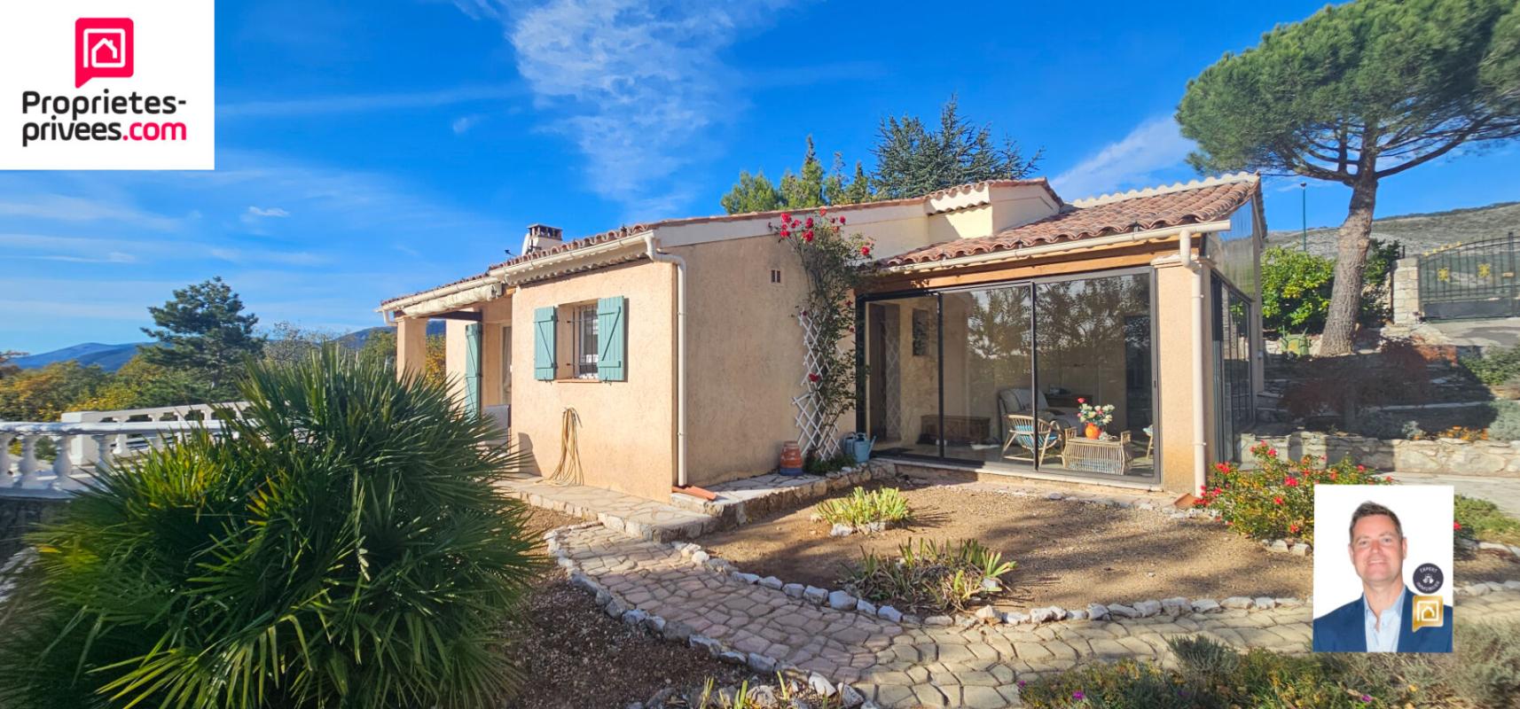 SAINT-VALLIER-DE-THIEY Villa 5 PIECES 122 m2 PISCINE ET TERRAIN PAYSAGER DE 2000 M2 2