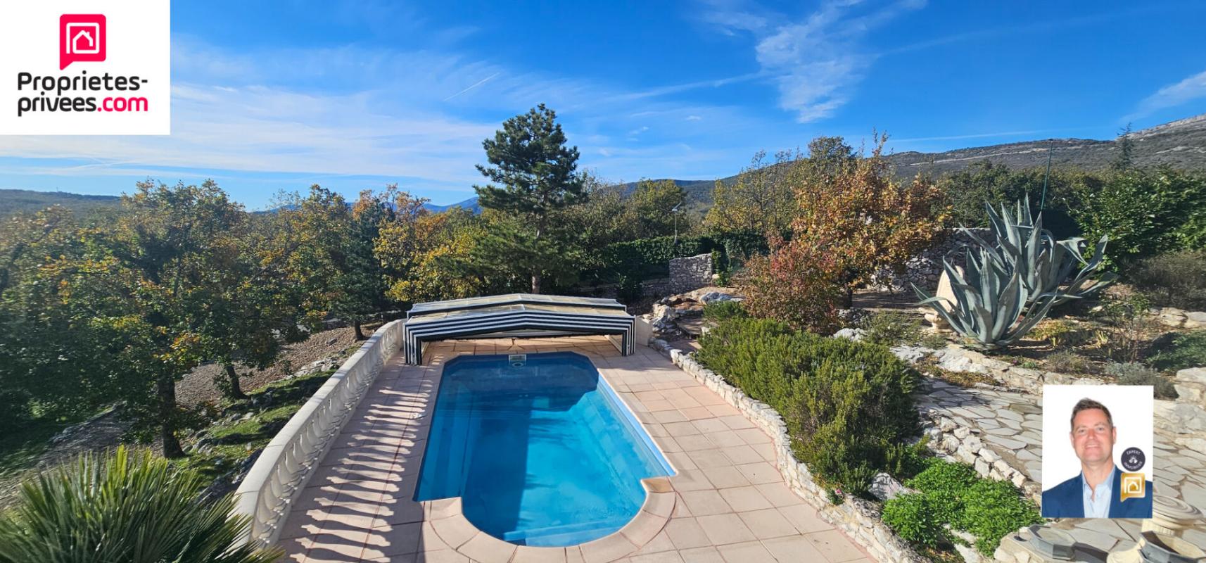 SAINT-VALLIER-DE-THIEY Villa 5 PIECES 122 m2 PISCINE ET TERRAIN PAYSAGER DE 2000 M2 3