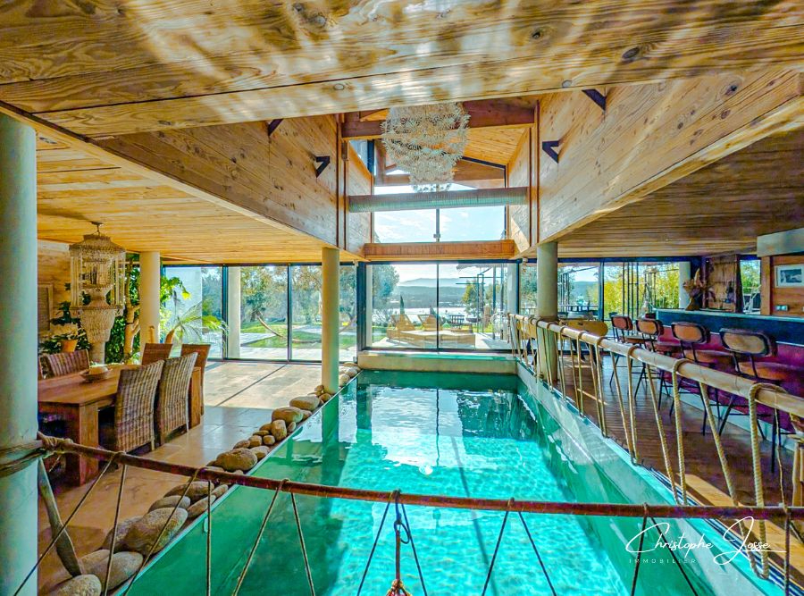 SIGEAN Villa d'architecte d'exception avec piscine 16