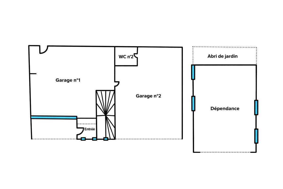 TOULON Maison Toulon  4 pièces 100 m2  avec dépendance sur un terrain de 1000m² 2