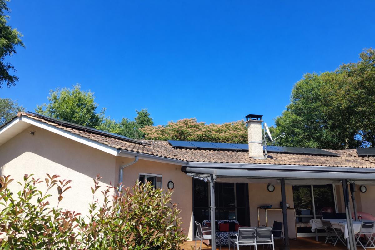 BELIN-BELIET MAISON AVEC GARAGE 4CH + BUREAU + DOUBLE GARAGE + PISCINE 1