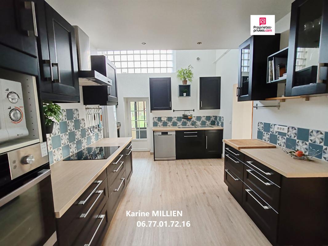 MUZY MUZY 27650 Maison individuelle de type longère - 1 étage - 4 chambres - Grand garage - Terrain - 337000 HAI 6