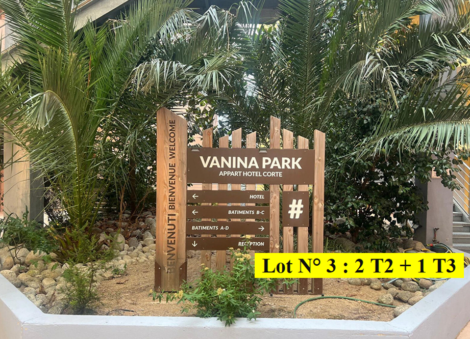 CORTE Lot N°3 de 3 appartements (1 T3 et 2 T2) dans un immeuble à CORTE 1