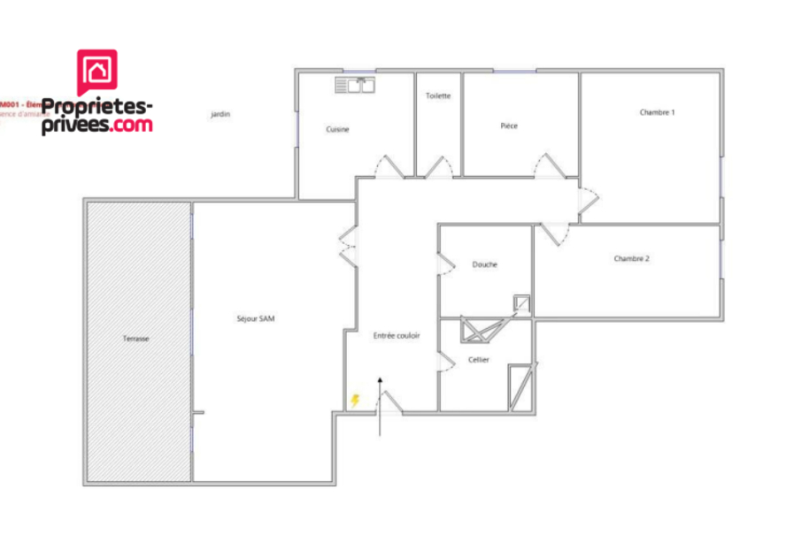 MARSEILLE-9E-ARRONDISSEMENT Appartement Marseille 13009  4 pièce(s) 90 m2 17