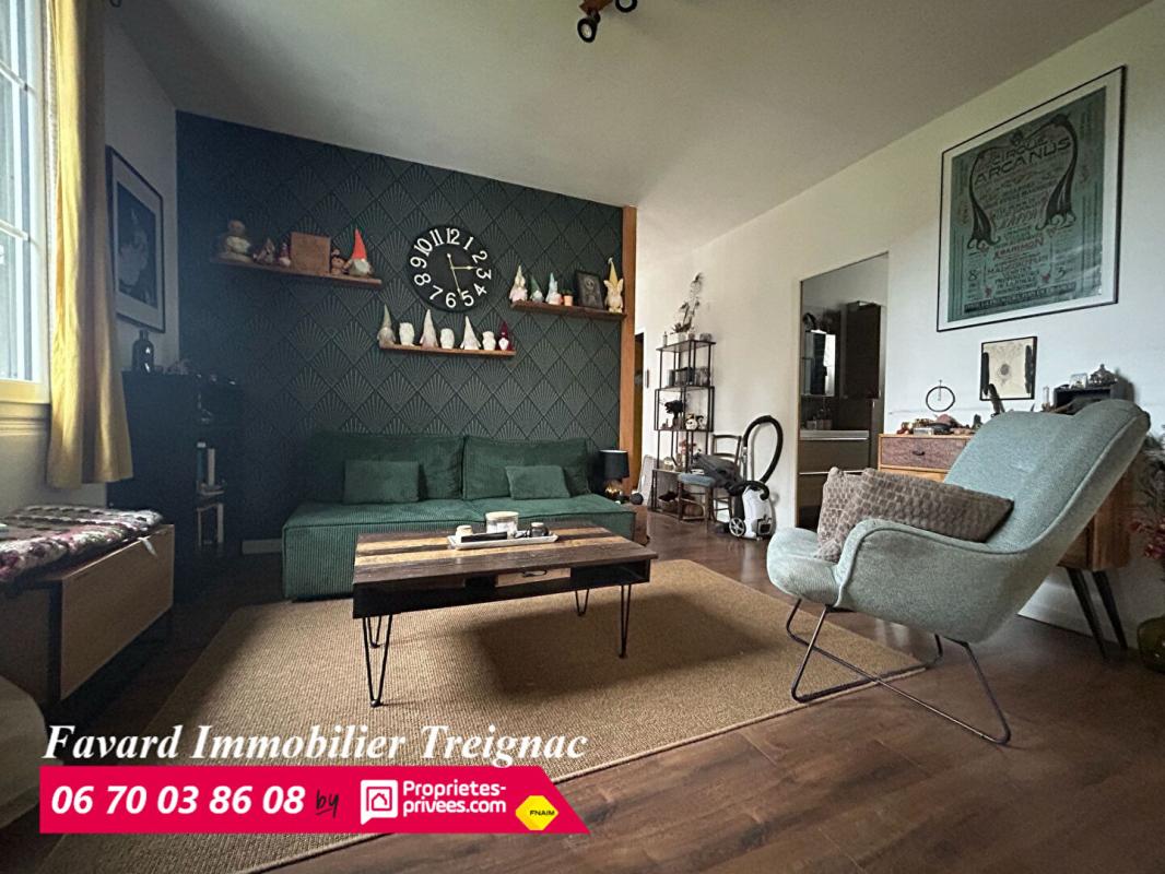 TREIGNAC Maison Individuelle centre Treignac 85 m² - Jardin 1000m² - garage 110m² 3