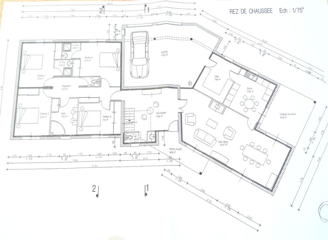 CAHORS Crayssac 46150 Maison de plain-pied 215 m² terrain et piscine 18