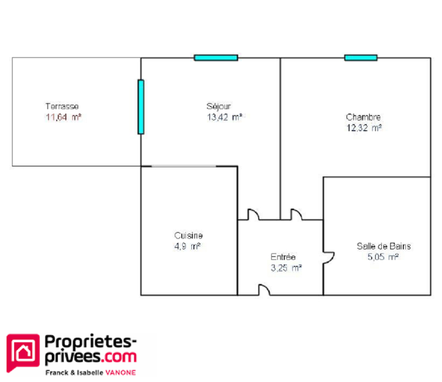 PERENCHIES Appartement T2 - 38m² - grand balcon - place de parking - dernier étage 10