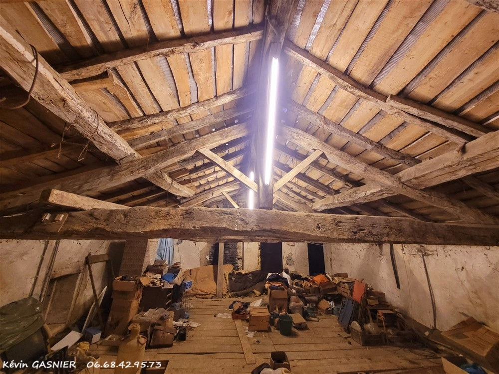 BRIE BRIE (16590) : Maison de 87m2 avec jardin et combles aménageables 10