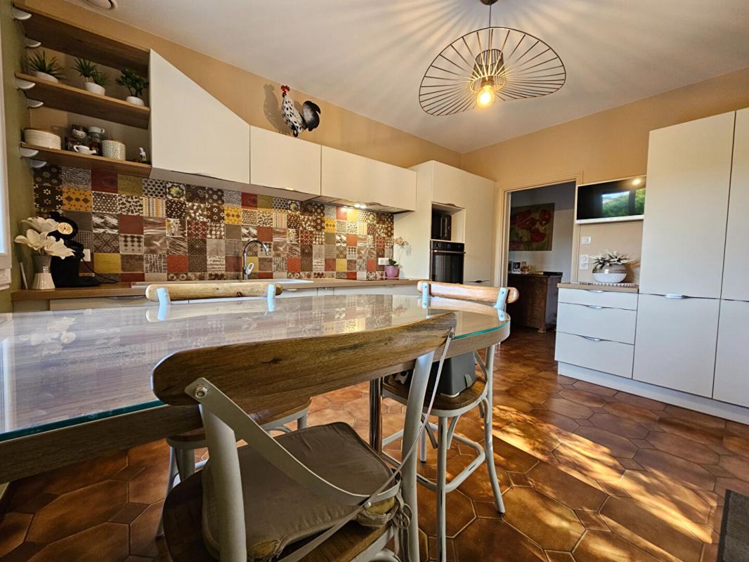 PENNE-D'AGENAIS Penne d'Agenais -: Maison plain pied, 6 pièces - 4 Chambres -145 m², vue - Studette -double garage - piscine 4