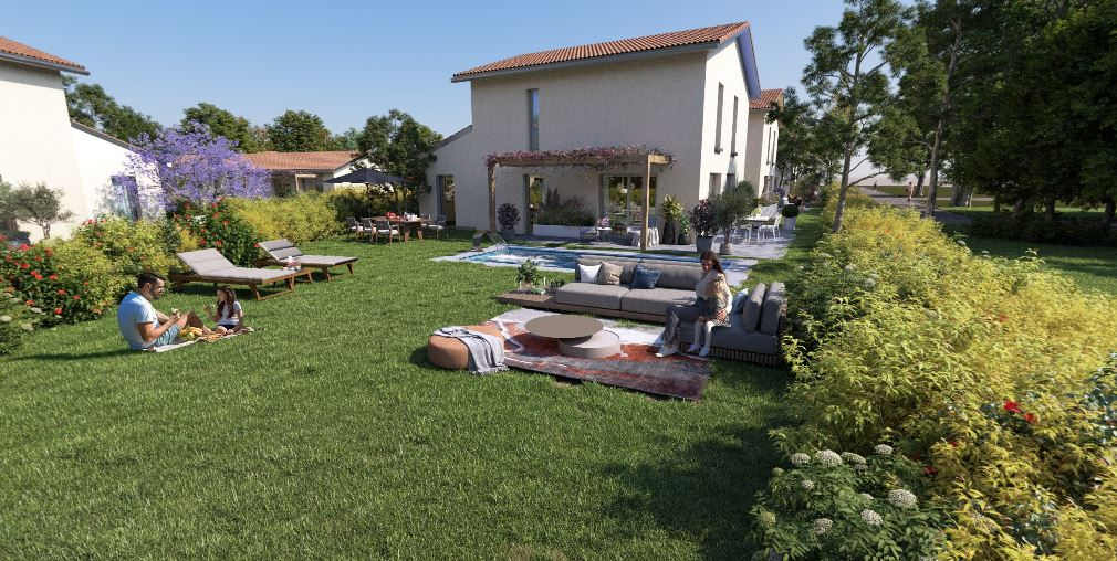 TOUSSIEU Maison Toussieu 4 chambres avec jardin 6