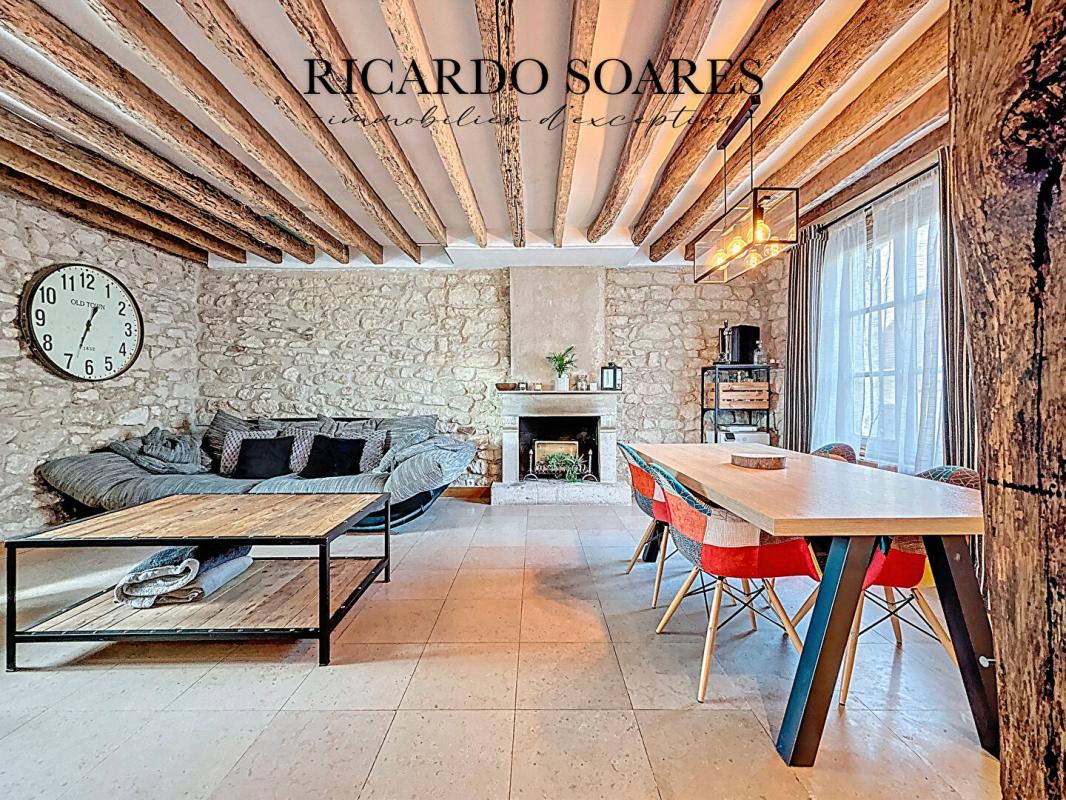 VEMARS VEMARS 95470 - MAISON DE CARACTÈRE EN PIERRES / 3 CHAMBRES / GRENIER AMÉNAGEABLE / JARDIN / CAVE TOTAL 1