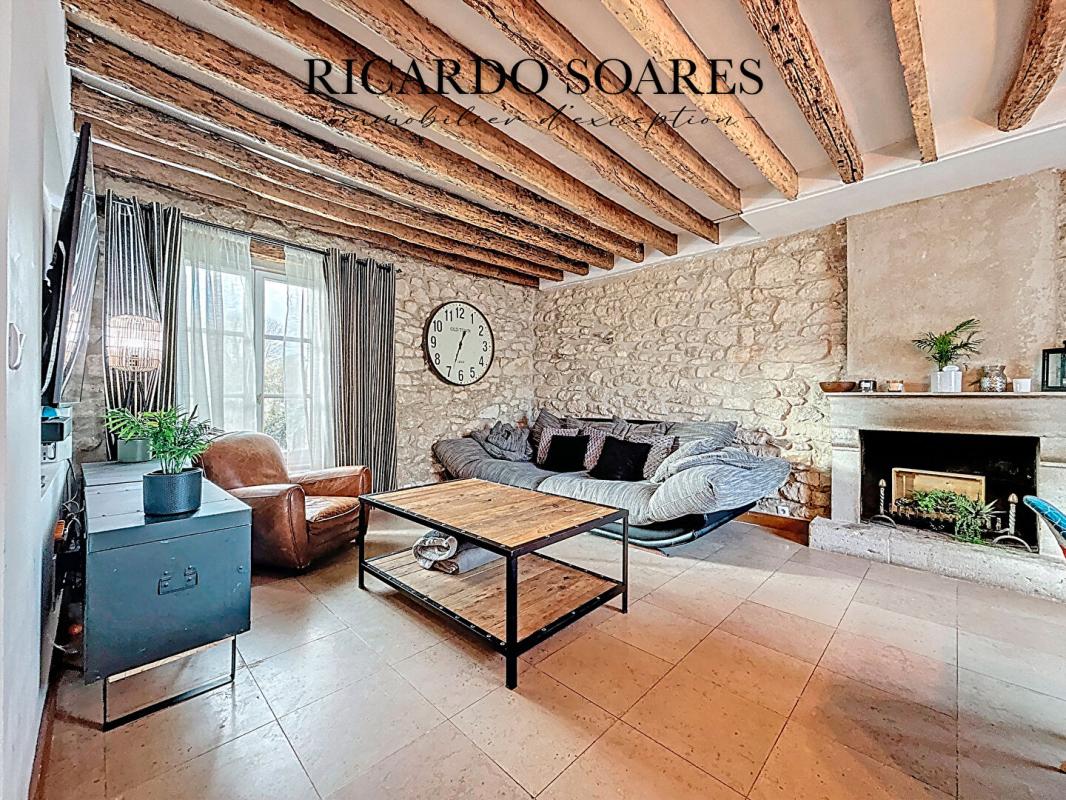 VEMARS VEMARS 95470 - MAISON DE CARACTÈRE EN PIERRES / 3 CHAMBRES / GRENIER AMÉNAGEABLE / JARDIN / CAVE TOTAL 3