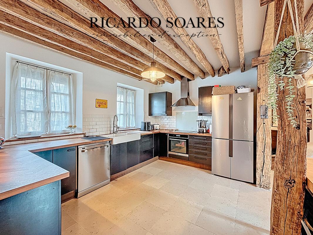 VEMARS VEMARS 95470 - MAISON DE CARACTÈRE EN PIERRES / 3 CHAMBRES / GRENIER AMÉNAGEABLE / JARDIN / CAVE TOTAL 5