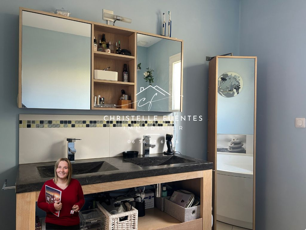 LOUPIAN HÉRAULT - LOUPIAN (34140) - MAISON 4 PIÈCES - 110 m² - TERRAIN 437 m² - PLAIN-PIED - 4 FACES - VÉRANDA - GARAGE 9