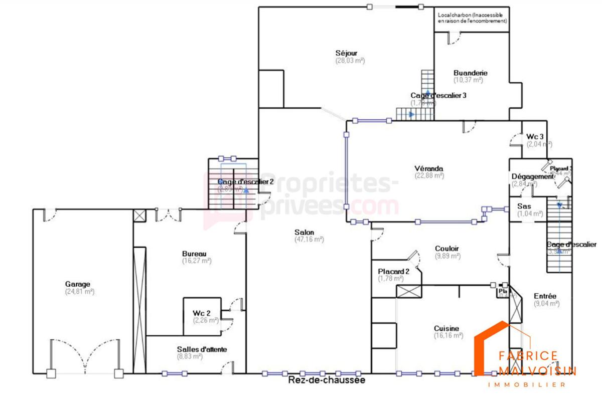 MONTREUIL Maison Montreuil Sur Mer 16 pièce(s) env. 420 m2 18