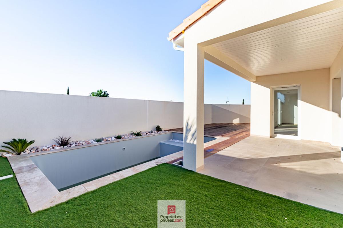 NISSAN-LEZ-ENSERUNE Villa contemporaine  de plain-pied.  4 pièce(s) 102.82m2 6