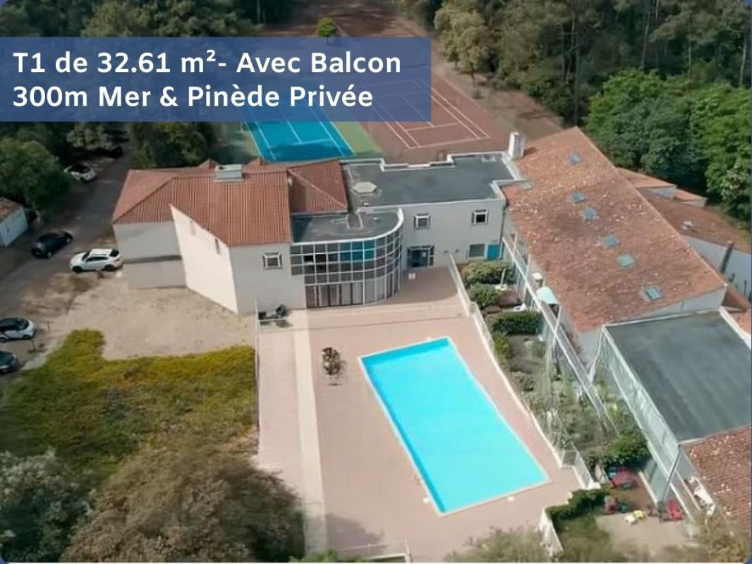 JARD-SUR-MER Appartement T1 Jard Sur Mer 32.61 m2 - à 300m de l'Océan Piscine & Tennis 2