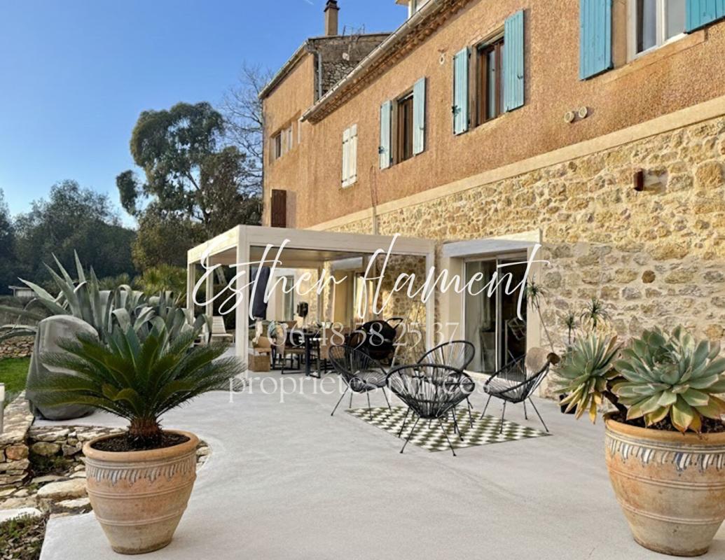 VEZENOBRES Appartement/maison  plain pied 108 m2 AVEC JARDIN PRIVATIF 15