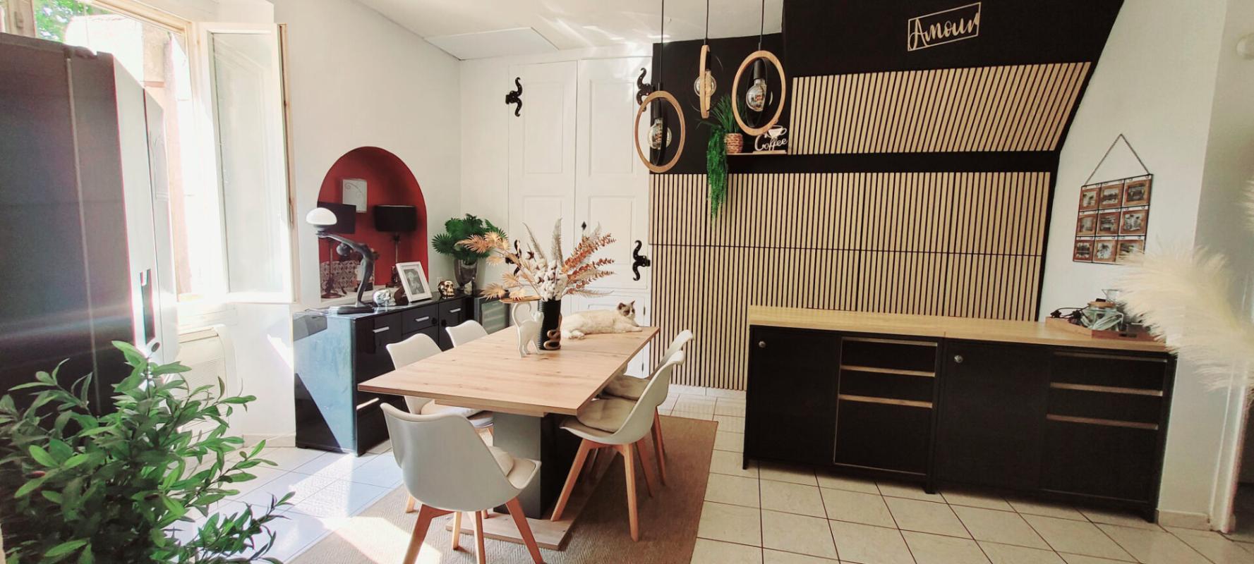 FABREZAN BIEN RARE - MAISON T5 DE CARACTÈRE - PLAFOND SEIGNEURIAL XIIIe - FABREZAN -170 000 1