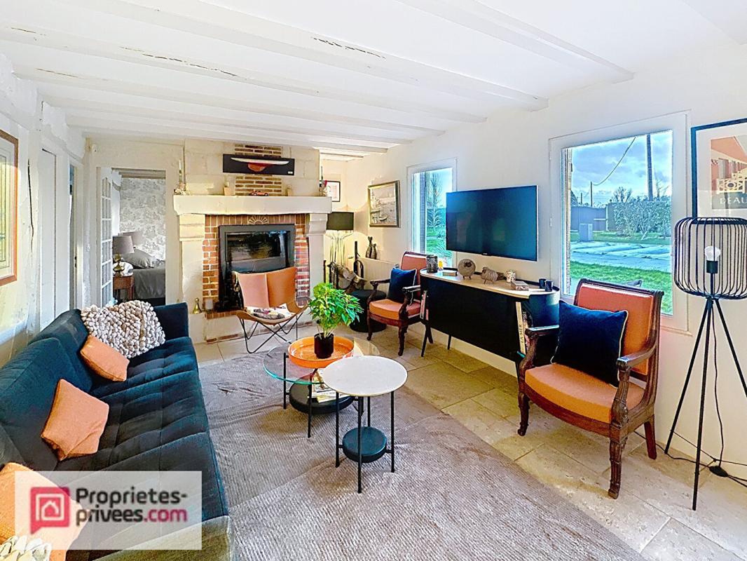 SAINT-BENOIT-D'HEBERTOT Charmante longère normande rénovée avec piscine chauffée et chalet indépendant  - Pays d'Auge 7