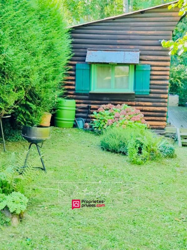 MOUROUX Terrain de loisirs 200m2 avec cabane aménagée 2