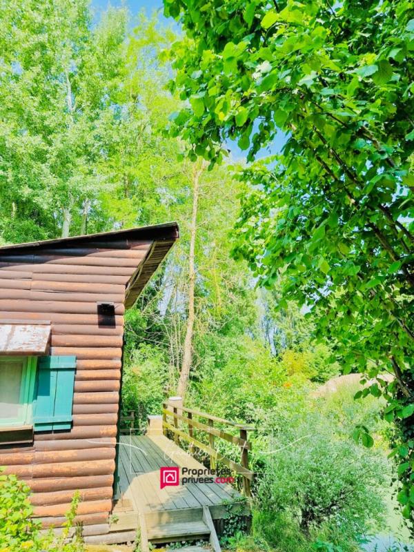 MOUROUX Terrain de loisirs 200m2 avec cabane aménagée 3