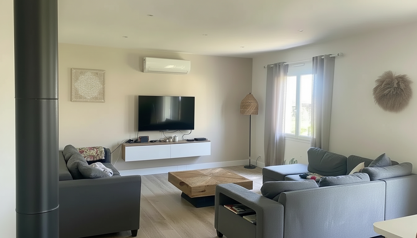 MOUGON-THORIGNÉ Maison plain-pied 118 m², 4 ch- 1 500 m² terrain-PAC 2022 -12 min Niort ? 79370 3