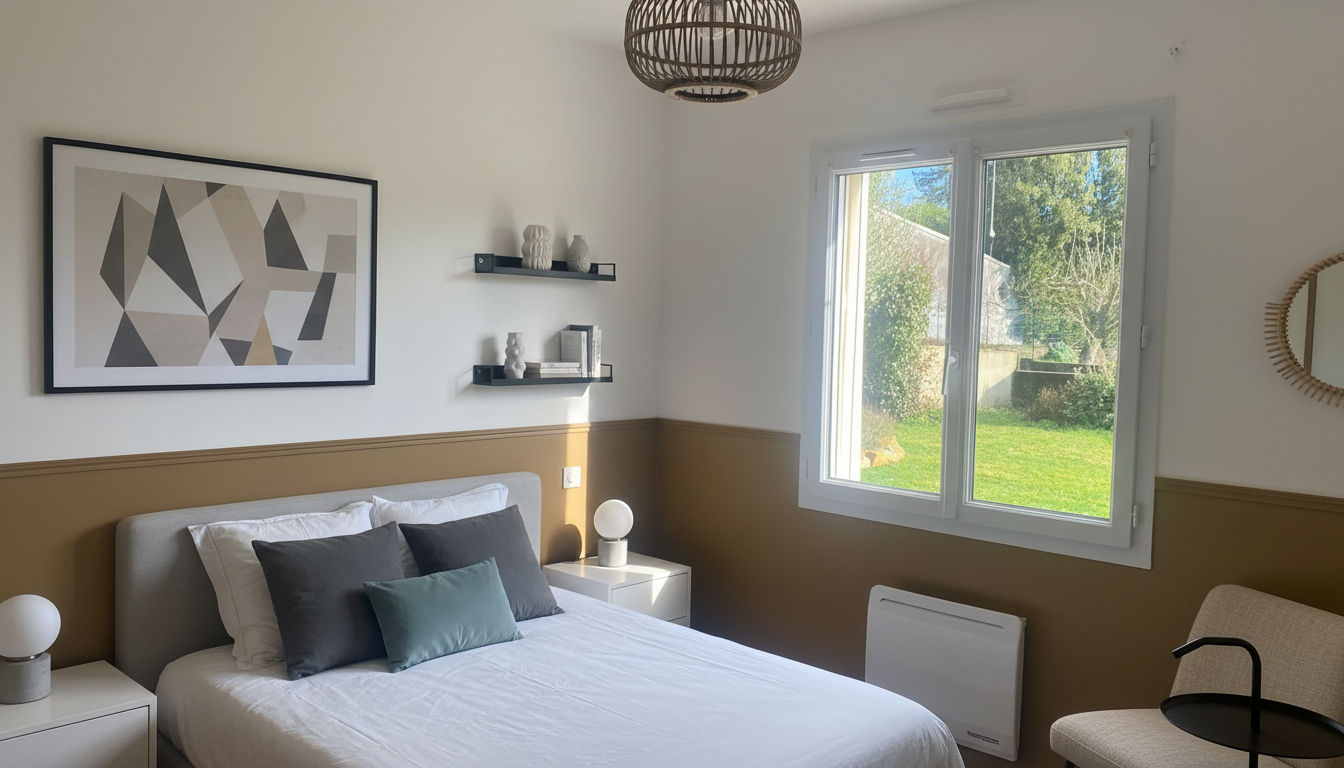 MOUGON-THORIGNÉ Maison plain-pied 118 m², 4 ch- 1 500 m² terrain-PAC 2022 -12 min Niort ? 79370 5