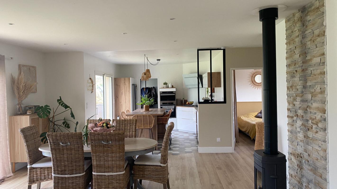 MOUGON-THORIGNÉ Maison plain-pied 118 m², 4 ch- 1 500 m² terrain-PAC 2022 -12 min Niort ? 79370 8