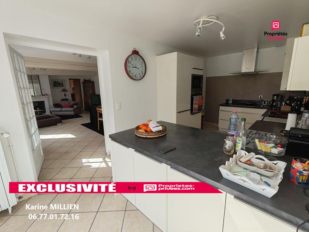 DAMPIERRE-SUR-AVRE DAMPIERRE SUR AVRE 28350 Maison individuelle de style longère rénovée - Plain-pied - 4 chambres - Dépendances - Terrain - 270 000 HAI 7