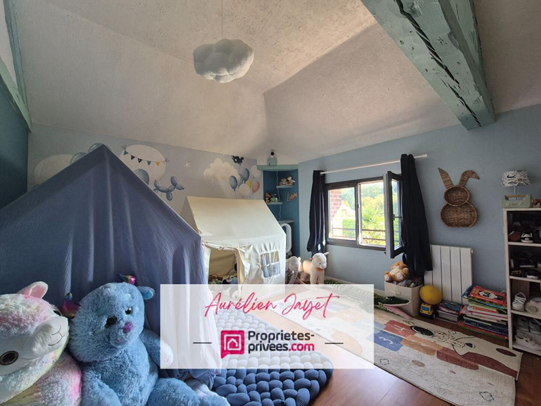 CRIQUETOT-L'ESNEVAL Longère en briques et silex 12