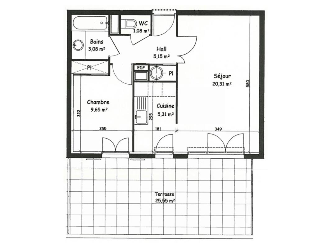 COLLONGES Appartement 2 pièces avec terrasse et parking - Collonges 01550 5