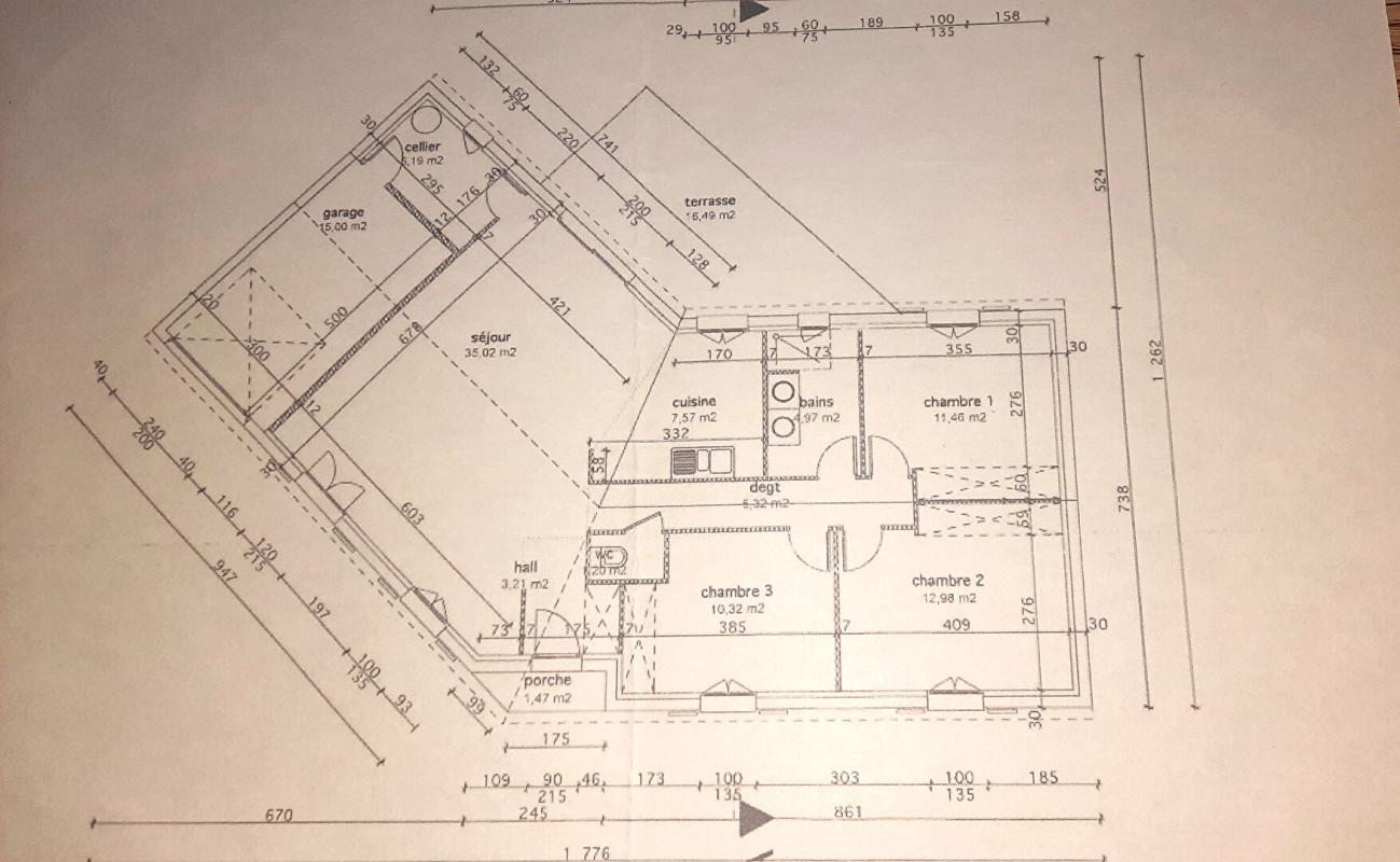 JONZAC Maison Jonzac 4 pièce(s) 97 m2 11