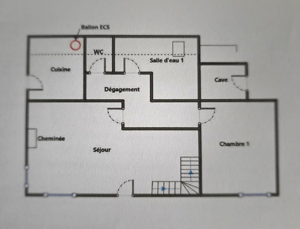 LA FERRIERE-AU-DOYEN 61380 La Ferrière Au Doyen, maison de campagne 106 m² 3 chambres, terrain 3.036 m² 5