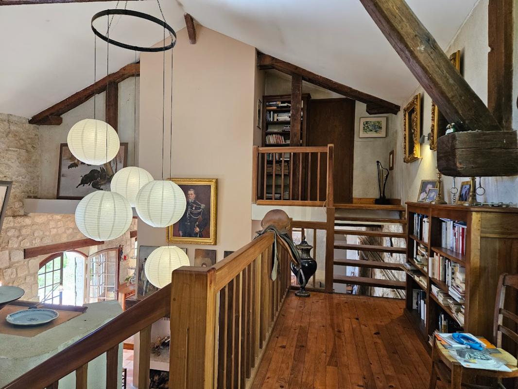 AGEN NORD AGEN : Domaine d'Exception - Anciens chais réhabilités de 335 m² - Parc 1,3 ha - Vue 12