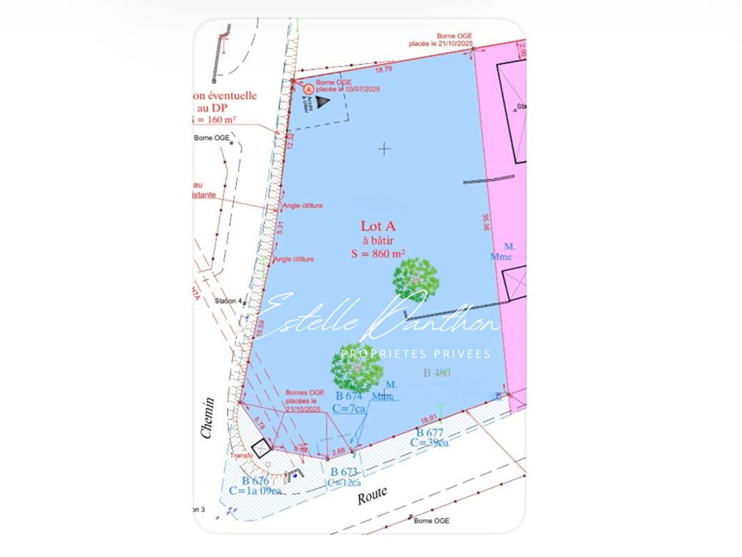 DOISSIN Terrain de 860 m2 libre constructeur à Doissin 5